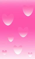 Y2k gradient for Valentine's Day. Trendy design for valentine's day greeting card, poster vector