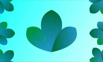 green leaf background, green leaf vector suitable for use for banners, advertisements