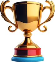 AI generated a trophy cup ai generative png