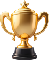 AI generated a trophy cup ai generative png