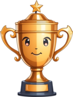 AI generated a trophy cup ai generative png
