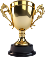 AI generated a trophy cup ai generative png