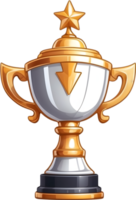 AI generated a trophy cup ai generative png