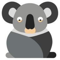 Illustration of a cute koala png