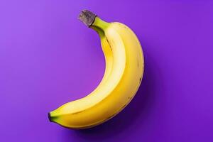 AI Generated Raw organic health vegetarian natural tasty ripe background fresh yellow fruit photo