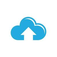 Cloud template vector