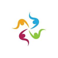Community, network and social icon vector