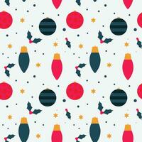Hand drawn christmas pattern design background. Vector. vector