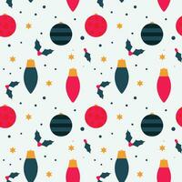 Hand drawn christmas pattern design background. Vector. vector