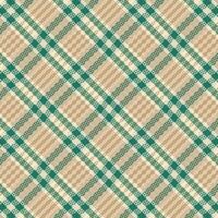 Tartan plaid pattern with texture and retro color. vector