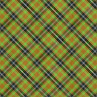 Tartan plaid pattern with texture and retro color. vector