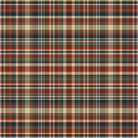 Tartan plaid pattern with texture and retro color. vector