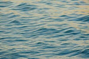 a close up of the ocean surface with small waves photo