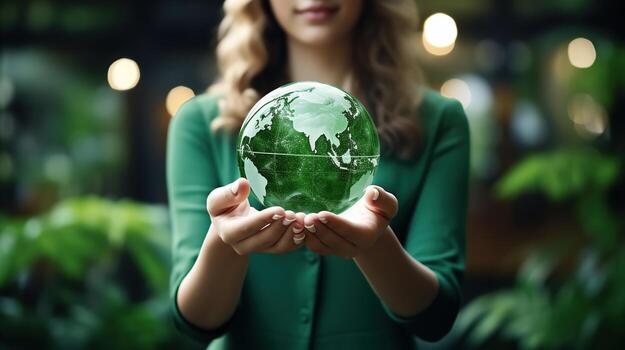 AI generated Working Lunch Realistic Image Business Woman Managing Tasks Cafe Laptop Phone Office Working Restaurant Generative AI photo