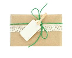 Gift box isolated photo