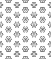 Black seamless abstract pattern. Overlay for background and backdrop. Ornamental design. PNG graphic illustration with transparent background.