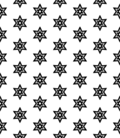 Black seamless abstract pattern. Overlay for background and backdrop. Ornamental design. PNG graphic illustration with transparent background.