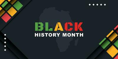 black history month background vector