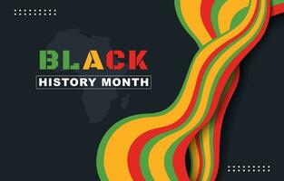 black history month background vector