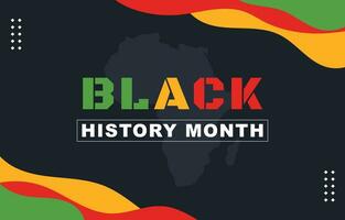 black history month background vector