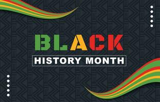 black history month background vector