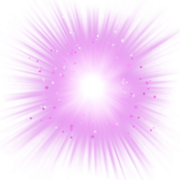 lueur lumière des rayons effet png