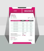 Personalized and Professional Business Invoice Design1 vector