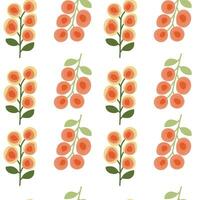 Chic and simple floral pattern. vector