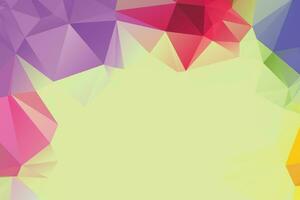 Low Poly Background vector