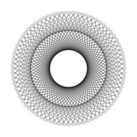 resumen circulo ornamento geométrico modelo forma vector