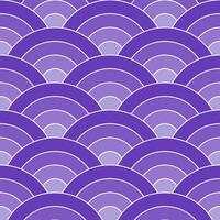 Purple shade of Japanese wave pattern background. Japanese seamless pattern vector. Waves background illustration. for clothing, wrapping paper, backdrop, background, gift card. vector