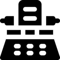 this icon or logo news and journal icon or other where it explains the sources of the latest information in the form of accidents and others, tools used to support news production and be used for web vector