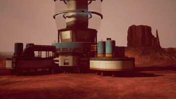 laboratory from an advanced civilization that has landed in the Arizona desert photo