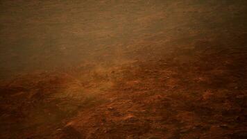tormenta de polvo y arena en Desierto foto