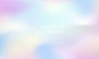 abstract gradient blur background with pastel color vector