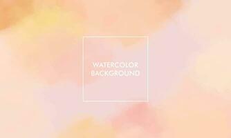 watercolor gradient mesh blur background with pastel, colorful, beauty color vector