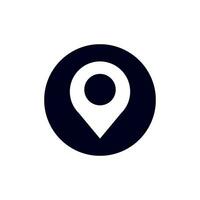 minimal Set of map pin location icons vector icon of simple forms of point of location Location pin icon. Map pin place marker. map pin icon flat vector illustration design.