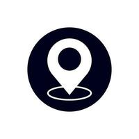 minimal Set of map pin location icons vector icon of simple forms of point of location Location pin icon. Map pin place marker. map pin icon flat vector illustration design.