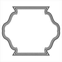 Decorative frame free vector