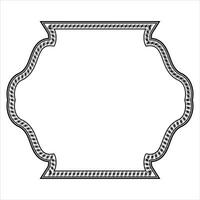 Decorative frame free vector