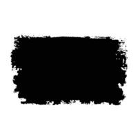 ink black frame vector