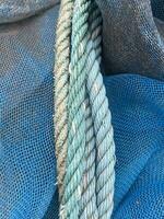 fishing rope and fishing net background photo