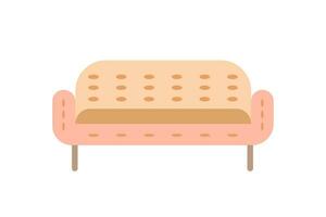 Vector sofa on high legs