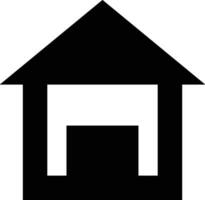 Home homepage icon symbol vector image. Illustration of the house real estate graphic property design image