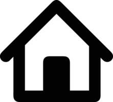 Home outline icon symbol vector image. Illustration of the house real estate graphic property design image