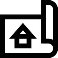 Home outline icon symbol vector image. Illustration of the house real estate graphic property design image