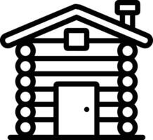 Home outline icon symbol vector image. Illustration of the house real estate graphic property design image