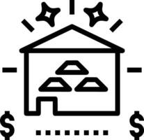 Home outline icon symbol vector image. Illustration of the house real estate graphic property design image