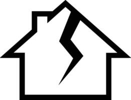 Home outline icon symbol vector image. Illustration of the house real estate graphic property design image