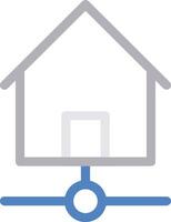 Home outline icon symbol vector image. Illustration of the house real estate graphic property design image